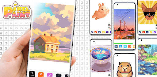 Pixel Paint - Coloring Book